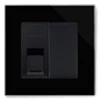 More information on the Crystal Black Glass RetroTouch Crystal RJ45 Network Socket